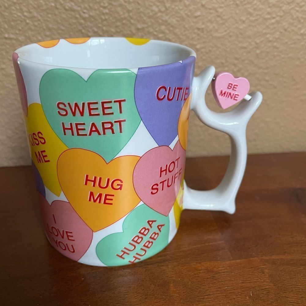 Department 56 Valentines Spinner Coffee Cup HTF - Picture 2 of 15